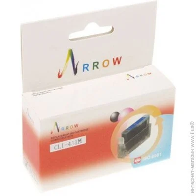  Arrow  Canon CLI451M Magenta ()   (CLI451M) Arrow Magenta