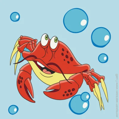 Art Craft Картина за номерами "Краб" 15098-AC 30х30 см Art Craft Картина за номерами "Краб" 15098-AC 30х30 см