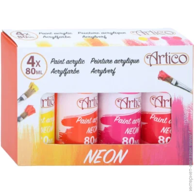 Artist&Co Paint Acrylic Neon (ac-pan-1)