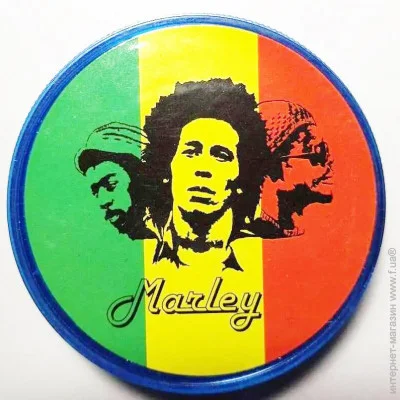 Ashtray     HL-183-1 Bob Marley (10012)
