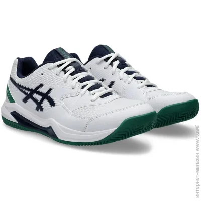   ASICS Gel-Dedicate 8 clay white/midnight (48) 13 1041A448-105 48