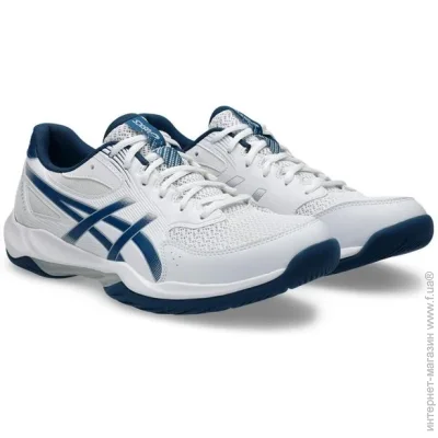 Мужские Кроссовки Asics Gel-Rocket 12 White/Mako Blue (44,5) 10.5 1071A116-100 44.5 Мужские Кроссовки Asics Gel-Rocket 12 White/Mako Blue (44,5) 10.5 1071A116-100 44.5