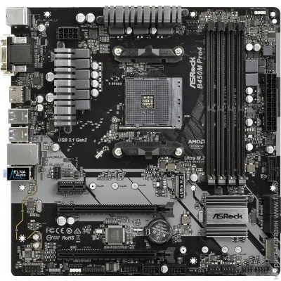   Asrock B450M Pro4