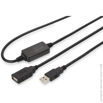 Assmann Кабель активний USB 2.0 10 M DA-73100-1 DIGITUS by (2721152788) Assmann Кабель активний USB 2.0 10 M DA-73100-1 DIGITUS by (2721152788)