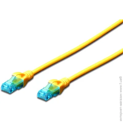 Assmann - CAT 5e U-UTP,  AWG 26/7,  0,5 ,  DK-1512-005/Y DIGITUS by (2721152825)
