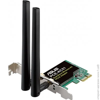 Wi-Fi  ASUS PCE-AC51 DualBand Wireless (AC750)