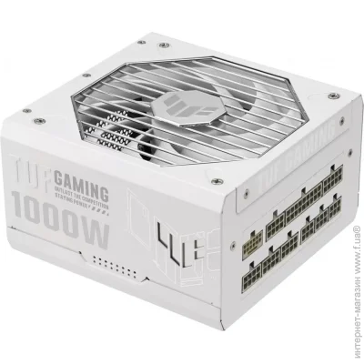   ASUS TUF-GAMING-1000G-WHITE PCIE5 1000W Gold (90YE00S5-B0NA00)