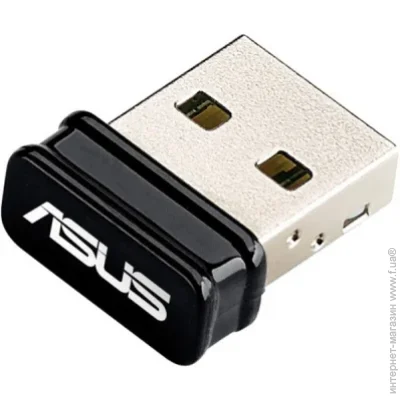 Wi-Fi  ASUS USB-N10 Nano SingleBand Wireless (N150)