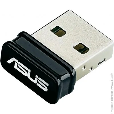 Wi-Fi  ASUS USB-N10 Nano SingleBand Wireless (N150)