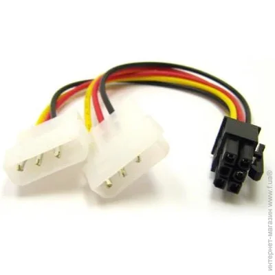   Atcom 6pin-2molex Video power (16185)