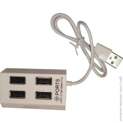 USB- Atcom USB TD4004 4port white (10724)