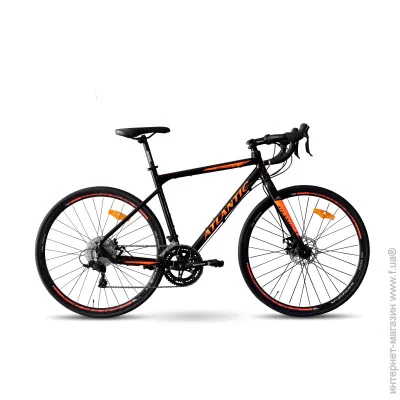  Atlantic Kreston DX 2023 28" shiny-black/shiny-orange 22" (A53DX-2857-BO) (5060948062374)