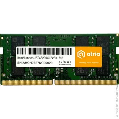  ' Atria UAT43200CL22SK1/16