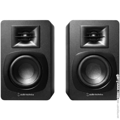 Audio-Technica Powered Bookshelf Speakers AT-SP3X Black