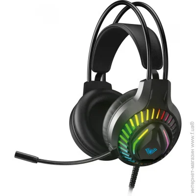  Aula  S605 Wired gaming headset black (6948391235202)