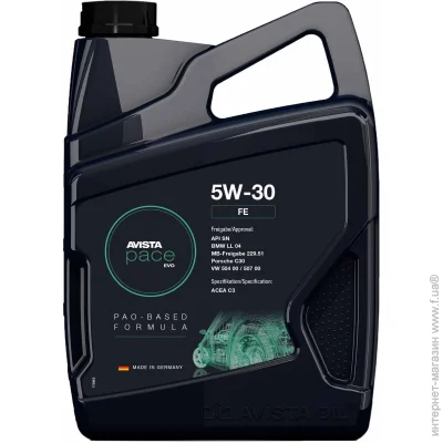   Avista    EVO FE 5W-30 1 