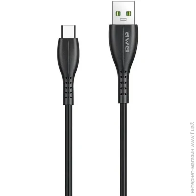 Awei  115T Type-C Cable Black (2070643426)