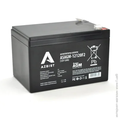    Azbist ASAGM-12120F2 12V/12Ah
