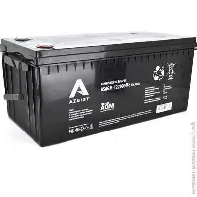    Azbist ASAGM-122000M8 12V/200Ah