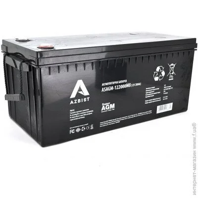    Azbist ASGEL-122000M8 12V/200Ah