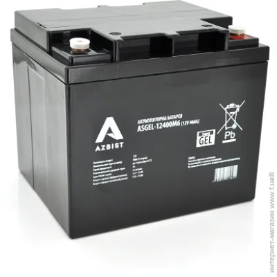    Azbist ASGEL-12400M6 12V/40Ah