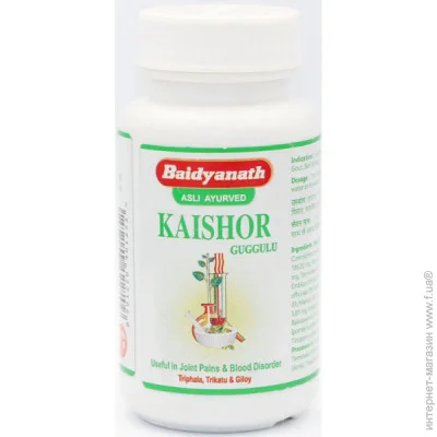   Baidyanath Kaishor Guggulu 80 Tabs (000021053)