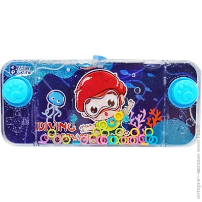 Головоломка Bambi Детская водная игра 2586B-2(Blue) размер 15,5 см Головоломка Bambi Детская водная игра 2586B-2(Blue) размер 15,5 см