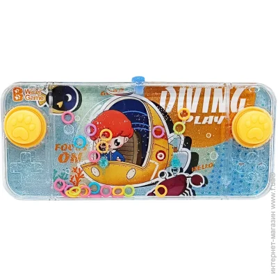Головоломка Bambi Детская водная игра 2586B-2(Light-Blue) размер 15,5 см Головоломка Bambi Детская водная игра 2586B-2(Light-Blue) размер 15,5 см