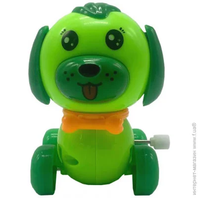 Bambi Заводная игрушка "Собачка" 665 8 см (Зеленый) (665(Green)) Bambi Заводная игрушка "Собачка" 665 8 см (Зеленый) (665(Green))