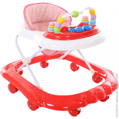 Ходунки дитячі Bambi Ходунки дитячі BW2306 з брязкальцями 72x60x62 см Червоний (BW2306(Red)) для малюка Ходунки дитячі Bambi Ходунки дитячі BW2306 з брязкальцями 72x60x62 см Червоний (BW2306(Red)) для малюка