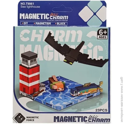 Конструктор Магнітний Bambi Minecraft (9961) 23 шт. Конструктор Магнітний Bambi Minecraft (9961) 23 шт.
