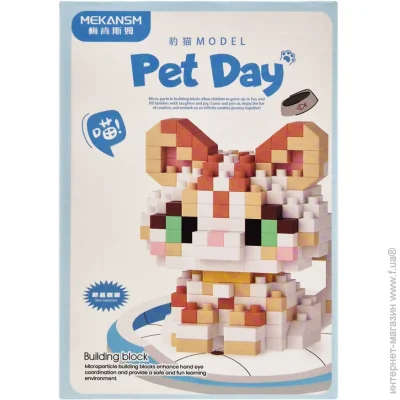 Конструктор Bambi Детский конструктор Домашние животные Pet Day K225 пластик Конструктор Bambi Детский конструктор Домашние животные Pet Day K225 пластик