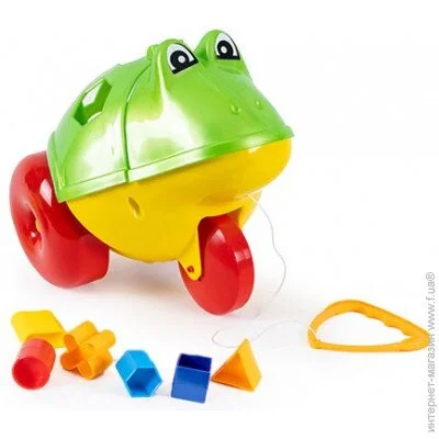 Игрушка-каталка Bamsic Каталка Лягушонок 302 Разноцветный (2000990188489) Игрушка-каталка Bamsic Каталка Лягушонок 302 Разноцветный (2000990188489)