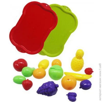 Продукти Bamsic Ігровий набір "Піднос із фруктами" (TS271195188186) Продукти Bamsic Ігровий набір "Піднос із фруктами" (TS271195188186)