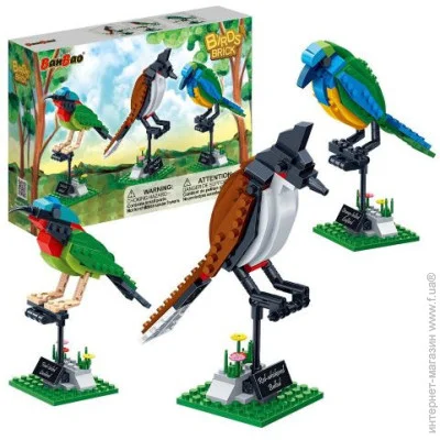  Banbao Brick Bird (5123) 408 .