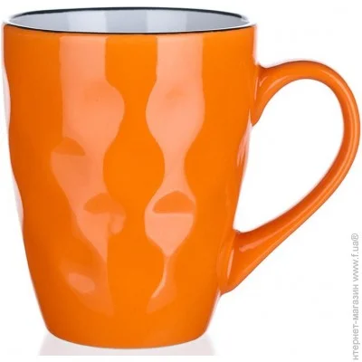 Кружка Banquet Contour 380ml, Orange (60220046O) - керамика Кружка Banquet Contour 380ml, Orange (60220046O) - керамика