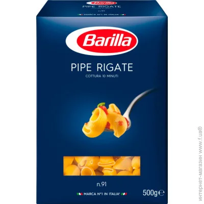 Barilla  Pipe Rigati 91 500 