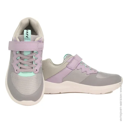 Кроссовки детские повседневные Bartek 451118_A р.33 фиолетовый с серым Кроссовки детские повседневные Bartek 451118_A р.33 фиолетовый с серым