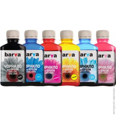  Barva  Barva Epson 673, 6180  BK/C/M/Y/LC/LM (L800-180-MP) Black, Cyan, Magenta, Yellow 1080 