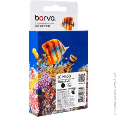  Barva HP 45 black/51645AE, 40  (IC-H45B)