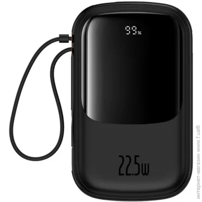 Baseus 20000mAh Qpow Pro FC 22,5W Black (P10067103113-00)