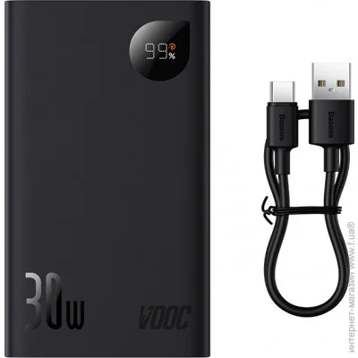 Baseus Adaman 2 Metal Digital Display 20000mAh 30W Black (PPAD050001, PPAD050101)