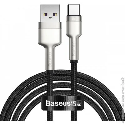 Baseus Cafule Metal Data Type-C 66W (2m) black (CAKF000201)