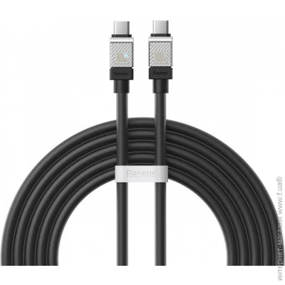  Baseus CoolPlay Series Type-C to Type-C 100W (2m) black (CAKW000301)