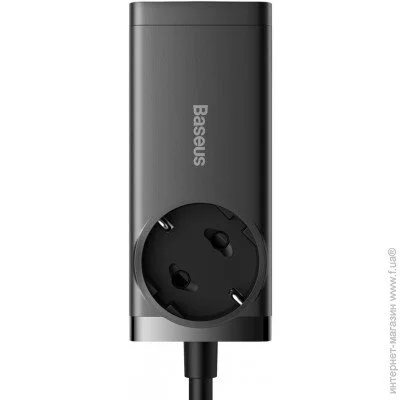   Baseus GaN3 Pro Desktop Powerstrip 65W (2xType-C + 2xUSB + AC(EU)) black