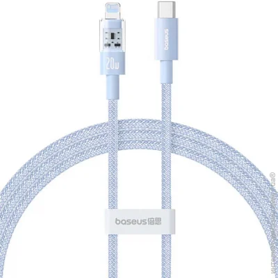  Baseus Gem Fast-Charging Type-C to Lightning 20W 1m blue (P10373001311-00)