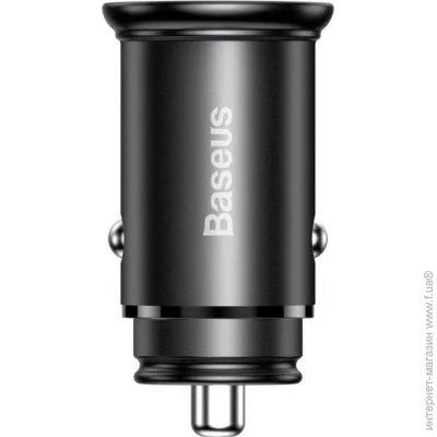    Baseus Circular Metal PPS Quick Charger 30W VOOC CCYS-C01 Black
