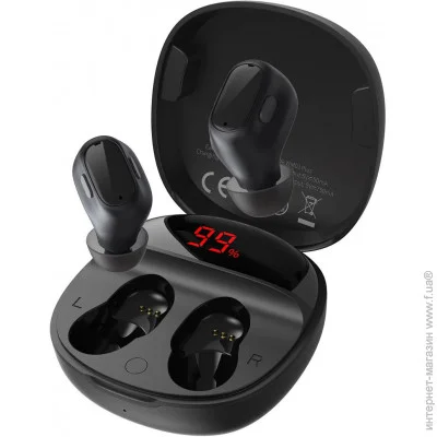  Baseus TWS Encok WM01 Plus Black (NGWM01P-01)