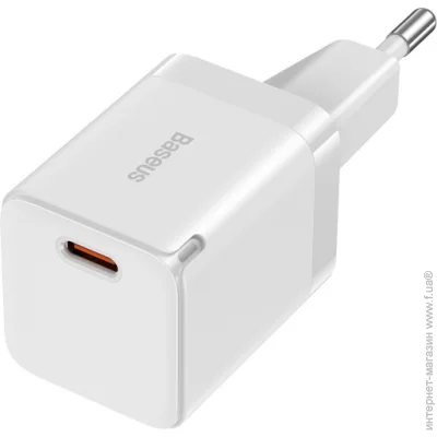    Baseus GAN3 Fast Charger 1C 30W EU CCGN010102 White