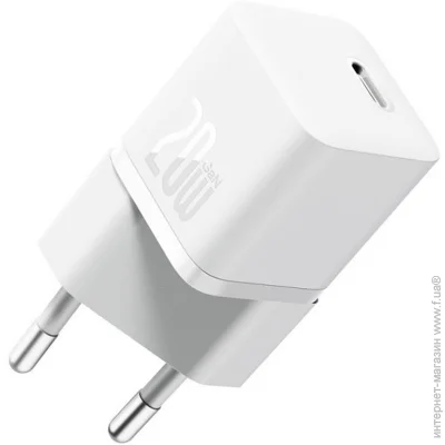    Baseus GaN5 Fast Charger mini 1C 20W EU CCGN050102 White